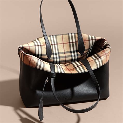 burberry ladies top handle bag|Burberry reversible tote bag.